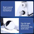 Monokulær biologisk optisk mikroskop, 40x-5000X, egnet for laboratorieenkelttubmikroskop til innledende hos barn