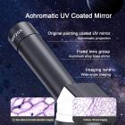 Vuxen optiskt monokulärt mikroskop, 40X-2000X förstoring, dubbel LED-belysning, högeffektvetenskapligt handhållet portabelt högupplöst mikroskop, för visning av kvalster och bakterier, hushållsanvändning