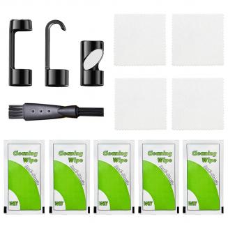 K&F Concept Hak do czyszczenia endoskopu przemysłowego Zestaw lusterek bocznych z magnesem Zawiera zestaw soczewek Ściereczka do czyszczenia Wacik nasączony alkoholem, odpowiedni do modelu K&F Concept AGC-430N 8,5 mm