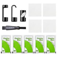 K&F Concept Industrial Endoscope Rengöringskrok Magnet Side View Mirror Set，Inklusive linsset rengöringsduk alkohol bomullsdyna, lämplig för 6,0 mm K&F Concept AGC-360 modell