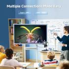 4,3 tuuman HDMI-digitaalimikroskooppi, 10-1000X suurennus, kädessä kameran videomikroskooppi, 8 LED-valolla, ladattava akkumikroskooppi, sopii kolikoiden / PCB-hitsaukseen / kasveihin / hyönteisiin