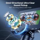 4,3 tuuman HDMI-digitaalimikroskooppi, 10-1000X suurennus, kädessä kameran videomikroskooppi, 8 LED-valolla, ladattava akkumikroskooppi, sopii kolikoiden / PCB-hitsaukseen / kasveihin / hyönteisiin