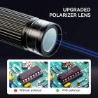 10,1-tums HDMI högupplöst IPS-skärm professionellt högupplöst digitalt mikroskop, 50-1600X förstoring, pekdimming, kapabel att ta bilder och spela in, med trådlös infraröd fjärrkontroll, kompatibel med PC