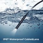 Kentfaith Industrial Endoscope Inspection Camera borescope, 8 LED-lys specielt designet, 8 mm lyn-interface slangekamera, velegnet til alle serier iPhone og Android understøtter IP67 vandtæt 1 meter stift kabel