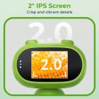 Mini bærbar mikroskop med 1000x Zoom 8 justerbare LED lys PC kompatibel