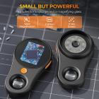 500X håndholdt digitalt mikroskop med 8 lysdioder 2" IPS skærm PC kompatibel