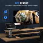 Digitalt mønt mikroskop 7" LCD skærm 1200X forstørrelse 1080P billede