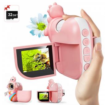 3-in-1 Digitale Microscoop 1000X voor Kinderen met 2" IPS Scherm 1080P Video USB LED Verlichting