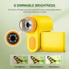 Digitalt HaNDhållet Mikroskop 1000x Förstoring 1080P Videor 32g-Kort Medföljer Kentfaith