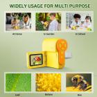 Digitalt HaNDhållet Mikroskop 1000x Förstoring 1080P Videor 32g-Kort Medföljer Kentfaith