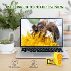 Digitalt HaNDhållet Mikroskop 1000x Förstoring 1080P Videor 32g-Kort Medföljer Kentfaith