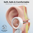 Digital Otoskop med 1,38 tommer skærm 1080P Ørekamera 90° foldbart inspektionshoved til børn voksne kæledyr Kentfaith