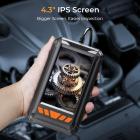 Industriel endoskopikamera med 1080P 8mm kamera 4,3 tommer display Kentfaith