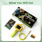 Детская змеиная камера с кабелем 80 см, видео 1080P, защита IP67, экран 2,4 дюйма, 8 светодиодов, подарок для мальчиков и девочек 3-12 лет, Kentfaith