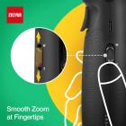 Zhiyun Crane M2 Stabilizzatore cardanico a 3 assi per fotocamera mirrorless leggera, action camera, smartphone, Sony A6000, A6300, A6500, RX100M, GX85, Gopro Hero 5/6/7, iPhone Xs XR, controllo WiFi/Bluetooth, carico utile 720 g