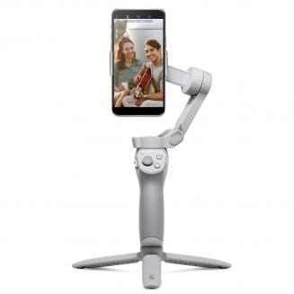 DJI OM 4 SE – 3-akselinen älypuhelimen gimbal-vakain jalustalla, magneettinen muotoilu, kannettava taitettava, ActiveTrack 3.0, tarinatila, vloggausvakain, YouTube TikTok -videot, Androidille ja iPhonelle