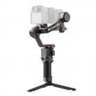 DJI RS 3 - 3-akset kardanstabilisator for DSLR og speilløse kameraer, 3 kg (6,6 lbs) nyttelast, automatisk akselås, 1,8" OLED-berøringsskjerm, 3. generasjons RS-stabiliseringsalgoritme, svart