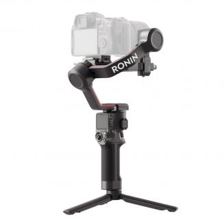 DJI RS 3 - 3-akset kardanstabilisator for DSLR og speilløse kameraer, 3 kg (6,6 lbs) nyttelast, automatisk akselås, 1,8" OLED-berøringsskjerm, 3. generasjons RS-stabiliseringsalgoritme, svart