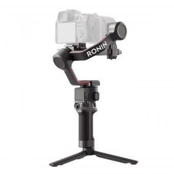DJI RS 3 - Stabilizzatore cardanico a 3 assi per fotocamere DSLR e mirrorless, carico utile 3 kg (6,6 libbre), blocco asse automatico, touchscreen OLED da 1,8", algoritmo di stabilizzazione RS di terza generazione, nero