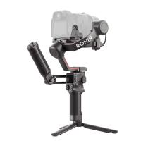 DJI RS 3 Combo - 3-osiowy stabilizator gimbala do lustrzanek cyfrowych i lustrzanek, ładowność 3 kg (6,6 funta), automatyczna blokada osi, ekran dotykowy OLED 1,8 cala, algorytm stabilizacji RS trzeciej generacji, czarny