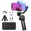 Hohem iSteady M6 Kit Stabilizzatore Gimbal per Smartphone 3-Axis Telefono Gimbal con AI Tracking Sensor Luce Magnetica di Riempimento
