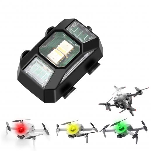 Strobe Light Signal Light Machine Arm Light Single Pack, sopii DJI DJI FPV / Mini 2 / Mavic Air 2 / Mavic minille jne.