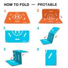 STARTRC DJI DJI FPV/DJI UAV yleiskokoinen taitettava neliöesiliina 50cm