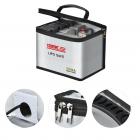 STARTRC Suuren kapasiteetin litium-/polymeeriakkuvarasto Räjähdyssuojattu laukku sopii droneille/automalleille/laivamalleille