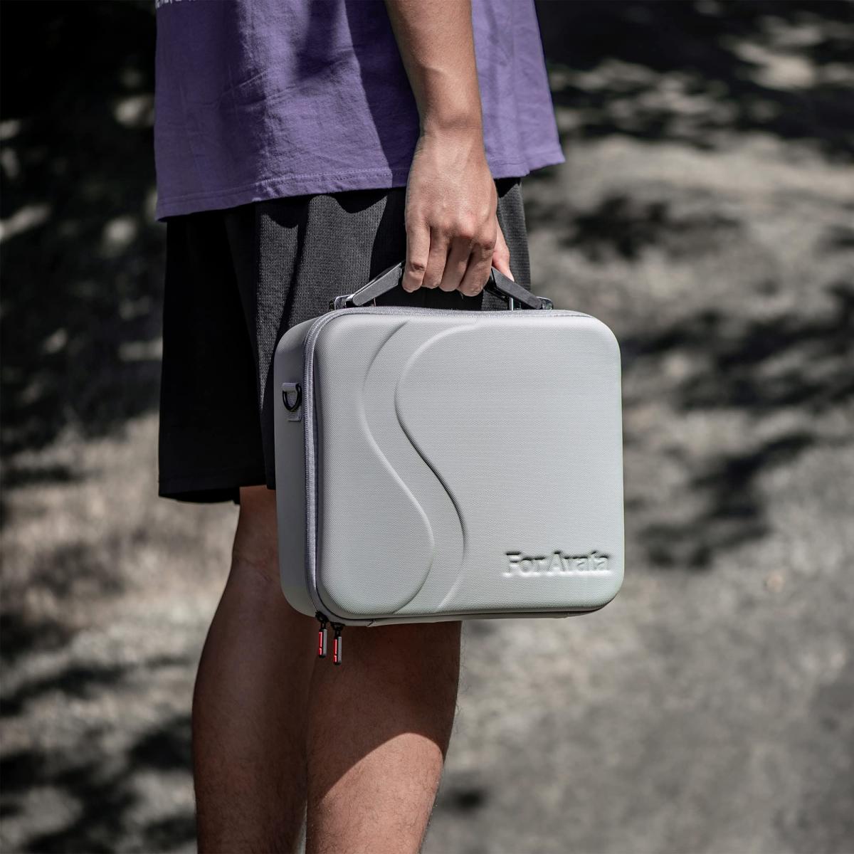 Bolsa de almacenamiento portátil DJI Avata (DJI Goggles 2) gris