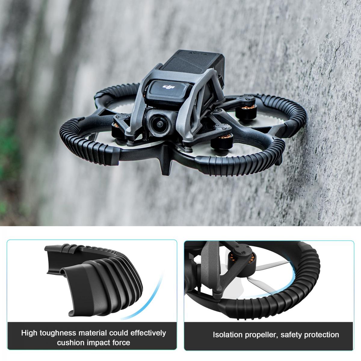 STARTRC DJI DJI Avata Crossing Machine törmäyksenestorengas melan suojakuori putoamisen estävä suojus