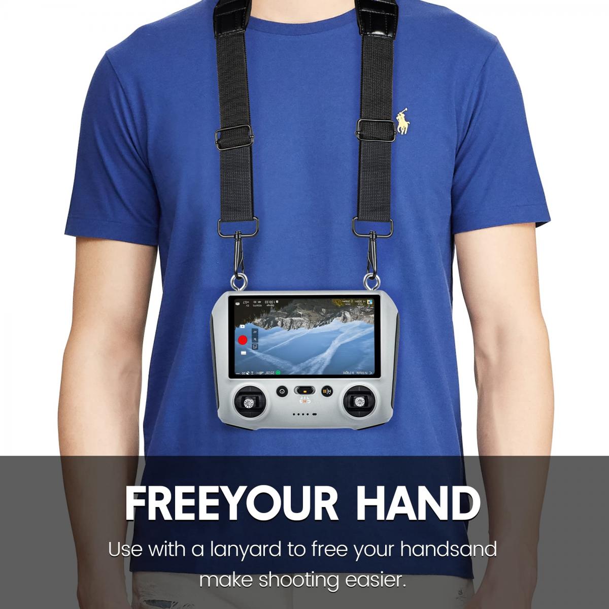 STARTRC DJI DJI Mini 3 PRO -kaukosäädin näytöllä (DJI RC) / DJI RC Pro -kaukosäädin näytön erikoishihnalla