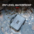 DJI DJI Mini 3 PRO -omistettu ABS-matkalaukku + olkahihnalla suljettu vedenpitävä kotelo voi olla Cross-Body (yhteensopiva näytön kaukosäätimen kanssa)