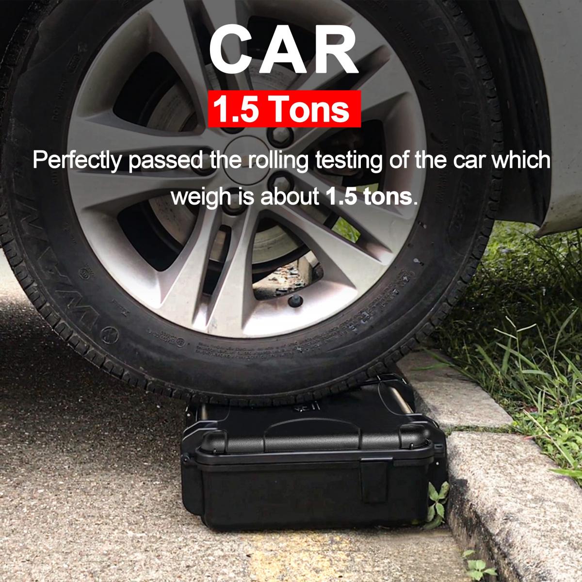 DJI DJI Mini 3 PRO -omistettu ABS-matkalaukku + olkahihnalla suljettu vedenpitävä kotelo voi olla Cross-Body (yhteensopiva näytön kaukosäätimen kanssa)