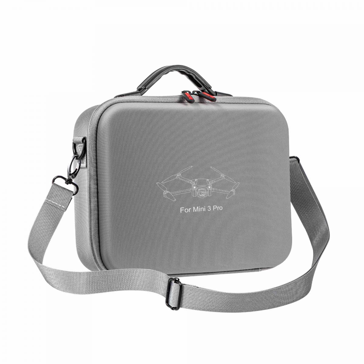 STARTRC DJI DJI Mini 3 PRO Kannettava Messenger Bag Säilytyslaukku Harmaa (DJI RC -kaukosäätimelle näytöllä)