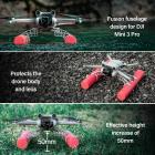 STARTRC Mini 3 Pro Landingsutstyr, Vann Landingsutstyr Treningssett Flytende brakett for DJI Mini 3 Pro-tilbehør