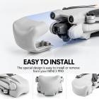 STARTRC DJI Mini 3 Pro Gimbal Protector, Linssin suojus Estesensorin Esteiden välttäminen Pölysuojus DJI mini 3 Pro -kaukosäätimen droonitarvikkeille