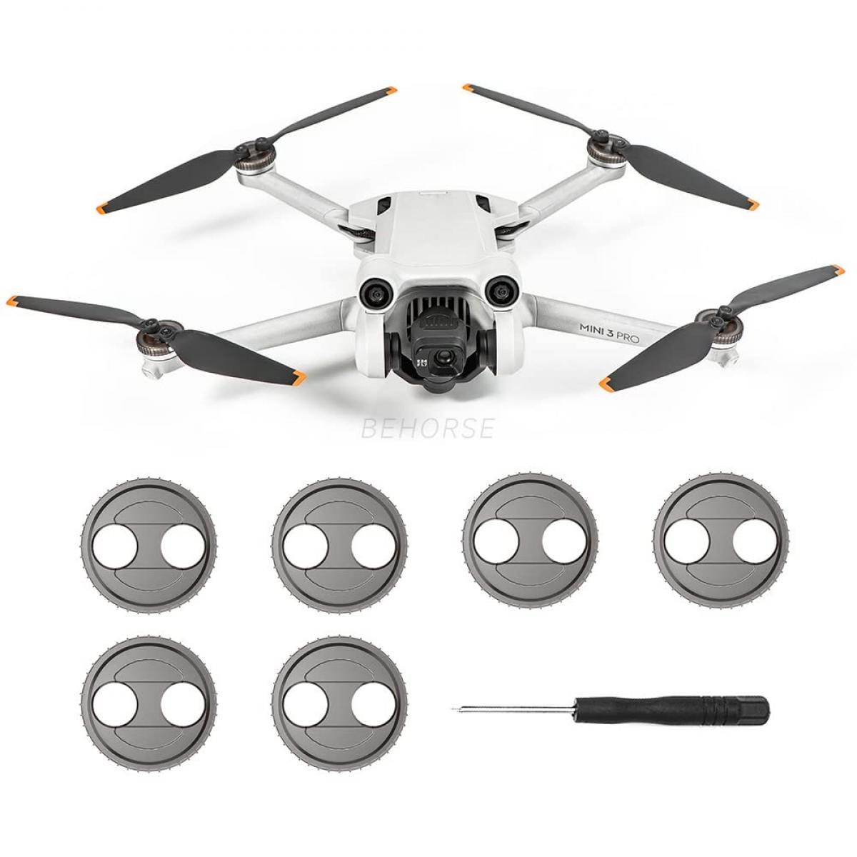 DJI Mini 3 Pro potkurin suojaava moottorin suojus, vedenpitävä ja pölytiivis moottorin suojus, veden- ja pölytiivis moottorin suojus DJI Mavic mini 3 Prolle, 6 Pack