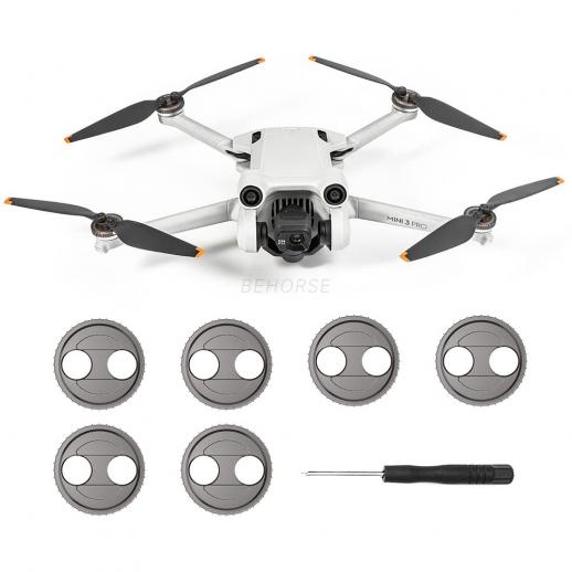DJI Mini 3 Pro potkurin suojaava moottorin suojus, vedenpitävä ja pölytiivis moottorin suojus, veden- ja pölytiivis moottorin suojus DJI Mavic mini 3 Prolle, 6 Pack