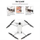 DJI Mini 3 Pro potkurin suojaava moottorin suojus, vedenpitävä ja pölytiivis moottorin suojus, veden- ja pölytiivis moottorin suojus DJI Mavic mini 3 Prolle, 6 Pack