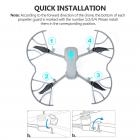 Mavic Air 2S potkurin suojus, pikavapautettava irrotettava potkurisuoja DJI Air 2S:lle / Mavic Air 2 lisävarusteille