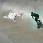 Fimi X8 mini V2 taitettava drone 4K-kameralla, sopii aikuisille aloittelijoille, 245g ultrakevyt, 3-akselinen panorointikallistus, 37 min lentoaika, 9 km videolähetys, 27W Type-C -akku, 12MP valokuvat, älykäs seurantatila