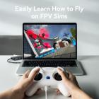 BETAFPV Cetus FPV RTF Drone Kit harjattuun kilpa-autoiluun pelaajalta ohjaajalle LiteRadio 2 SE kaukosäätimellä ja FPV Goggles Ready to Fly FPV Drone Kit aloittelijoille