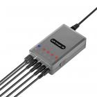 DJI MINI 3 / MINI 3pro 120 W akku pikalaturi GaN laturi 4 in 1 -tuki 4 akkua lataamalla useita lataustiloja US Plug