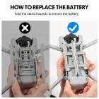 DJI 3 laskuteline Leg Taitettava laajennettu sarja DJI Mini 3 Mini lisävarusteille (vain Mini 3)