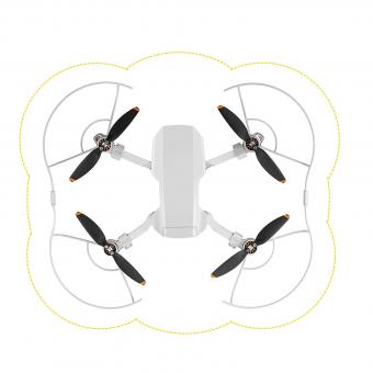 DJI Mavic Mini 2 SE Elica Guard per DJI Drone Propeller, Accessori di Sicurezza per DJI Mini 2 SE/Mini 2/Mini SE/Mavic Mini Elica Protector Drone Accessori (Versione Aggiornata)