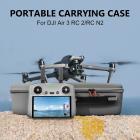 DJI Air 3 Case, kannettava matkalaukku kantolaukku DJI Air 3, yhteensopiva RC 2 / RC-N2 ohjainten kanssa