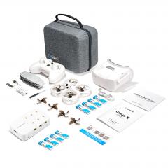 BETAFPV Cetus X FPV Drone Kit, 1S Betaflight FC, 2 Tommers Brushløs FPV Racing Drone, ELRS 2.4G Frsky RTF med Radio Sender FPV Briller for Nybegynnere, med 8 batterier og 1 6-Ports Batterilader