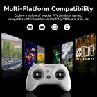 BETAFPV Cetus X Kit de Drone FPV, FC Betaflight 1S, Drone de Corrida FPV Brushless de 2 Polegadas, ELRS 2.4G Frsky RTF com Transmissor de Rádio e Óculos FPV para Iniciantes, com 8 Baterias e 1 Carregador de Bateria de 6 Portas