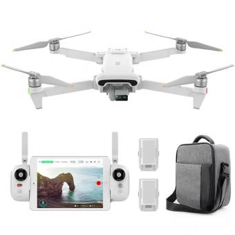 Dron de Video con Cámaras Duales, Video 4K/60fps, con Cámara Gran Angular + Teleobjetivo 30X, Modo Nocturno Súper AI de 3 Ejes, Transmisión de 20KM, Baterías Duales