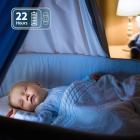 5" 720P HD 4000mAh Batteria Audio Bidirezionale e Videocamera Remota PTZ Baby Monitor con Visione Notturna